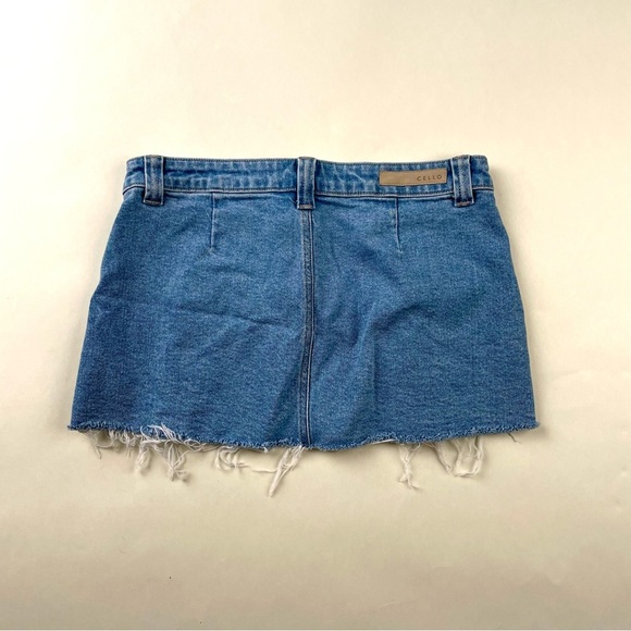 Cello Light Blue Denim skirt - Picture 4 of 4